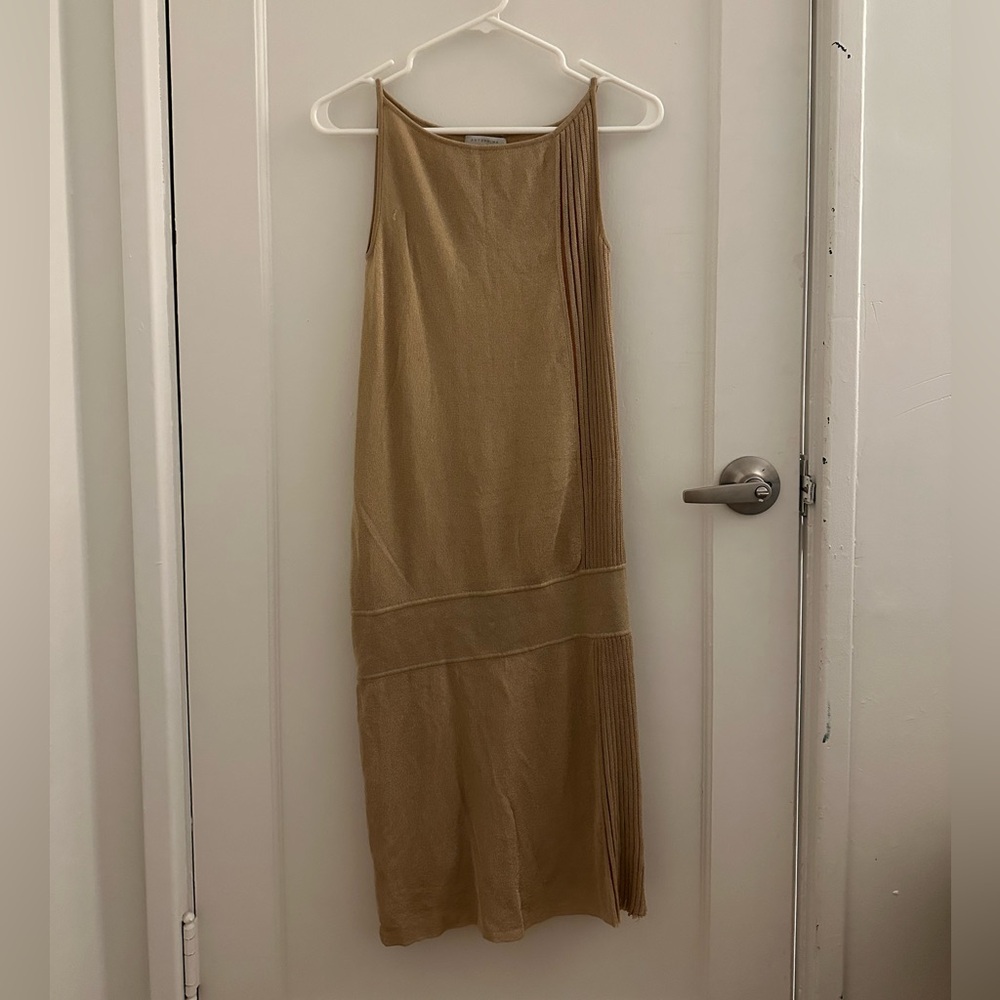 Vintage Anteprima Midi Gold Dress